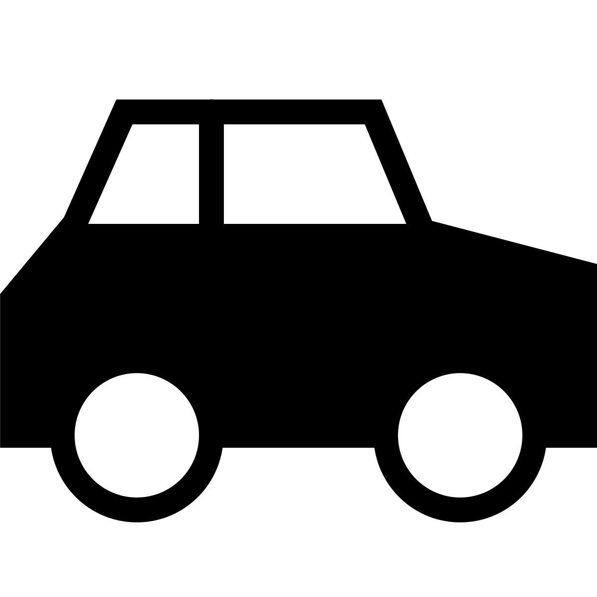 forma thin filled sharp style fiat 500 icon