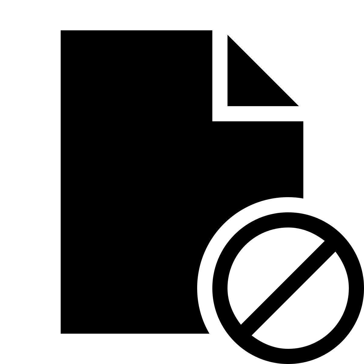 forma thin filled sharp style file delete icon