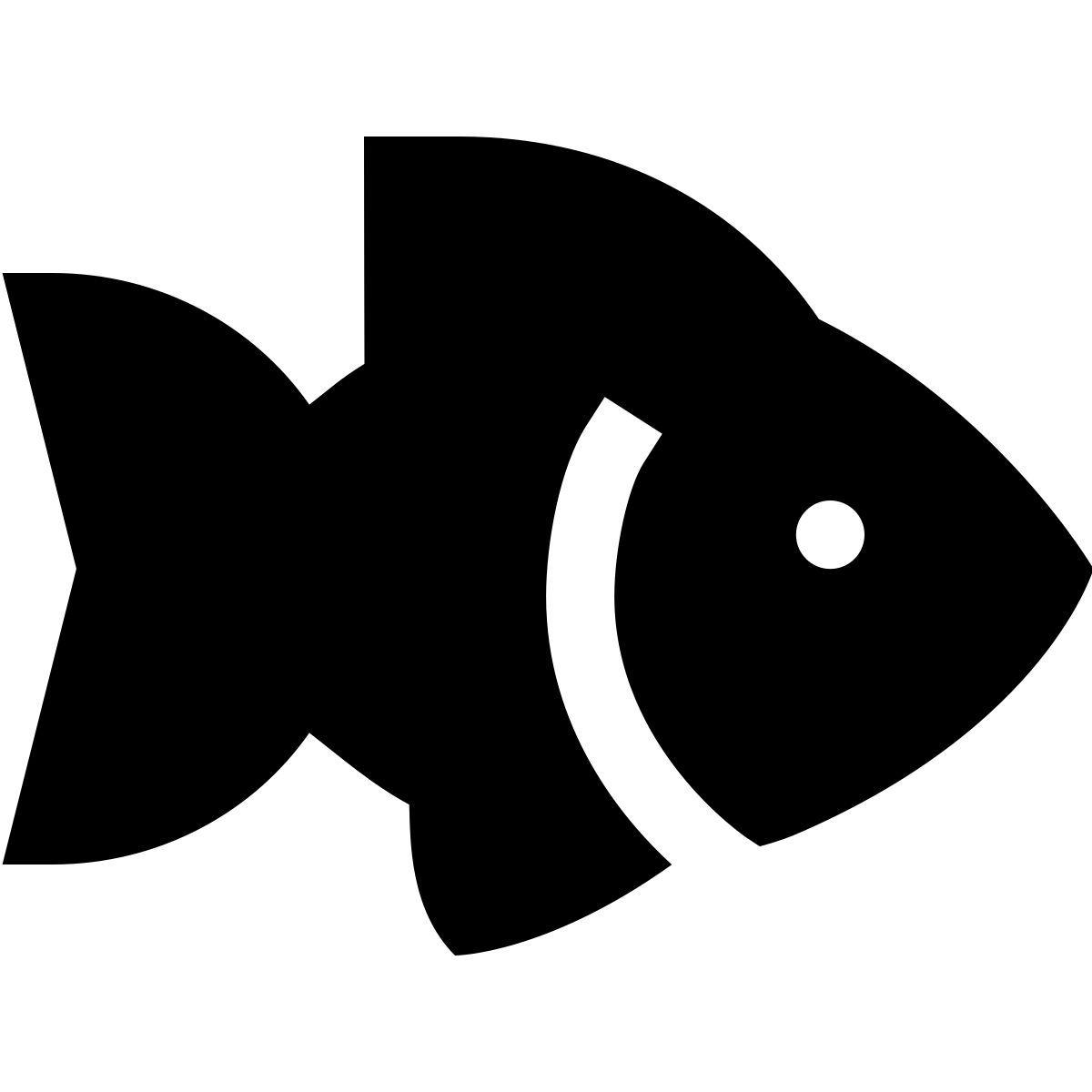 forma thin filled sharp style 鱼食 icon