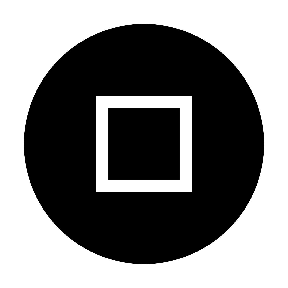 forma thin filled sharp style home button icon