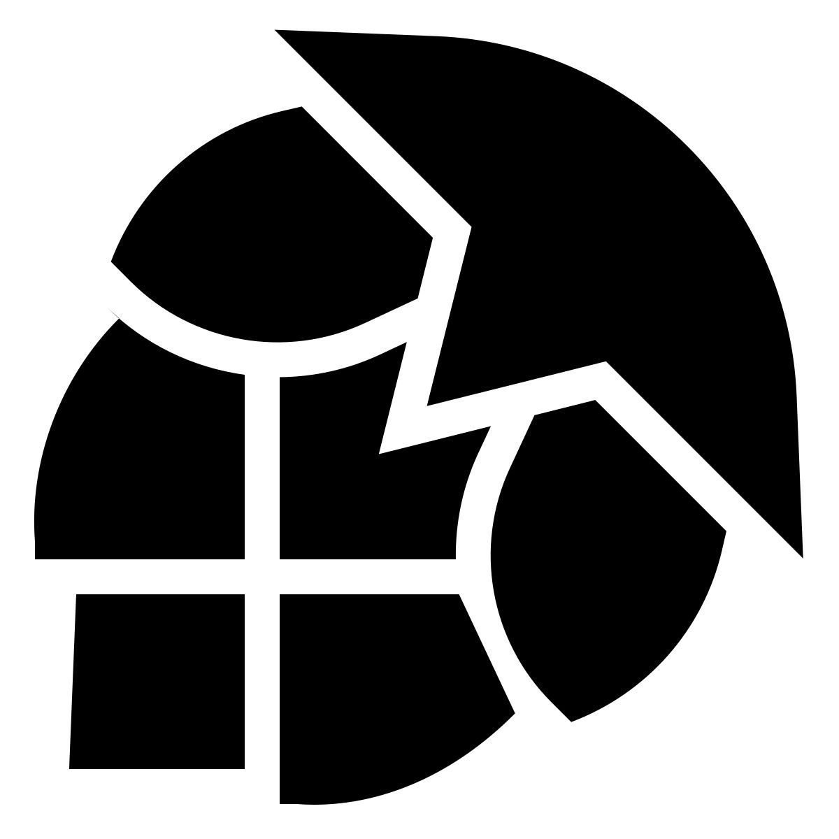 forma thin filled sharp style hops icon