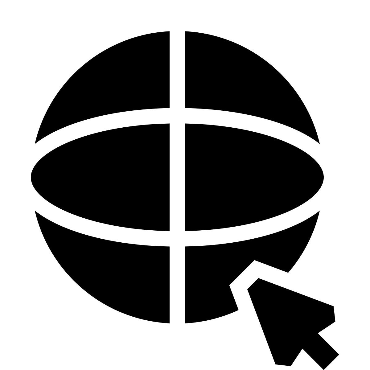 forma thin filled sharp style internet icon