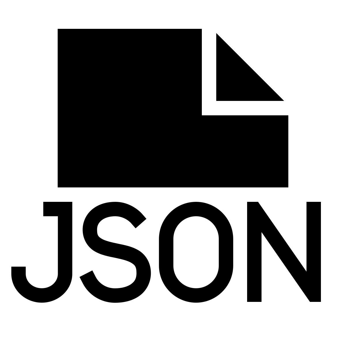 forma thin filled sharp style json icon