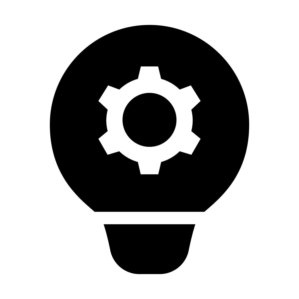 forma thin filled sharp style 라이트 자동화 icon