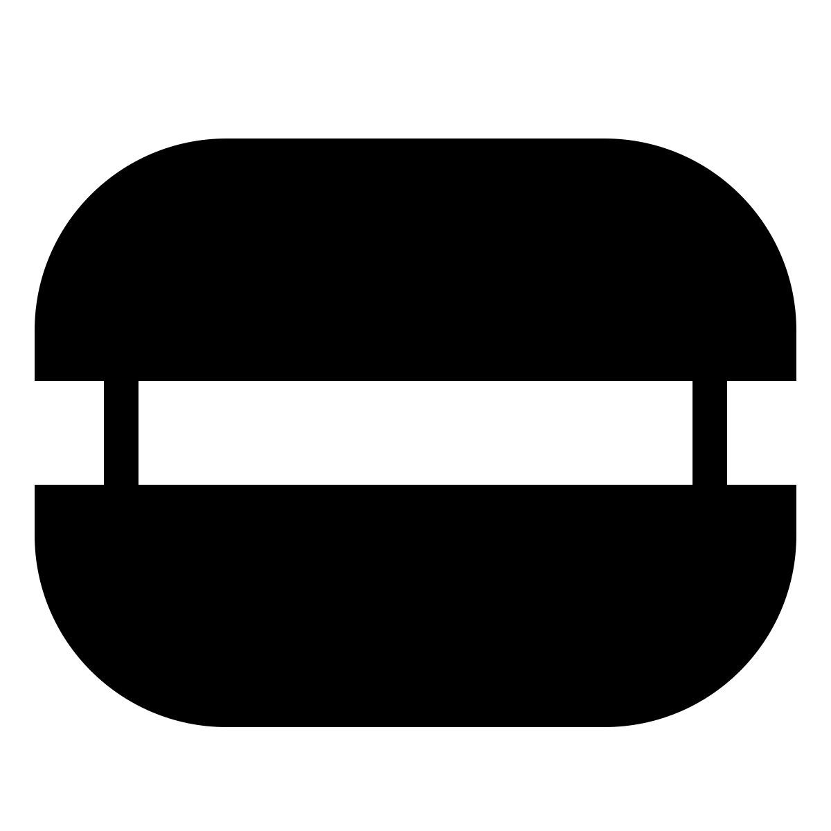 forma thin filled sharp style 마카롱 icon