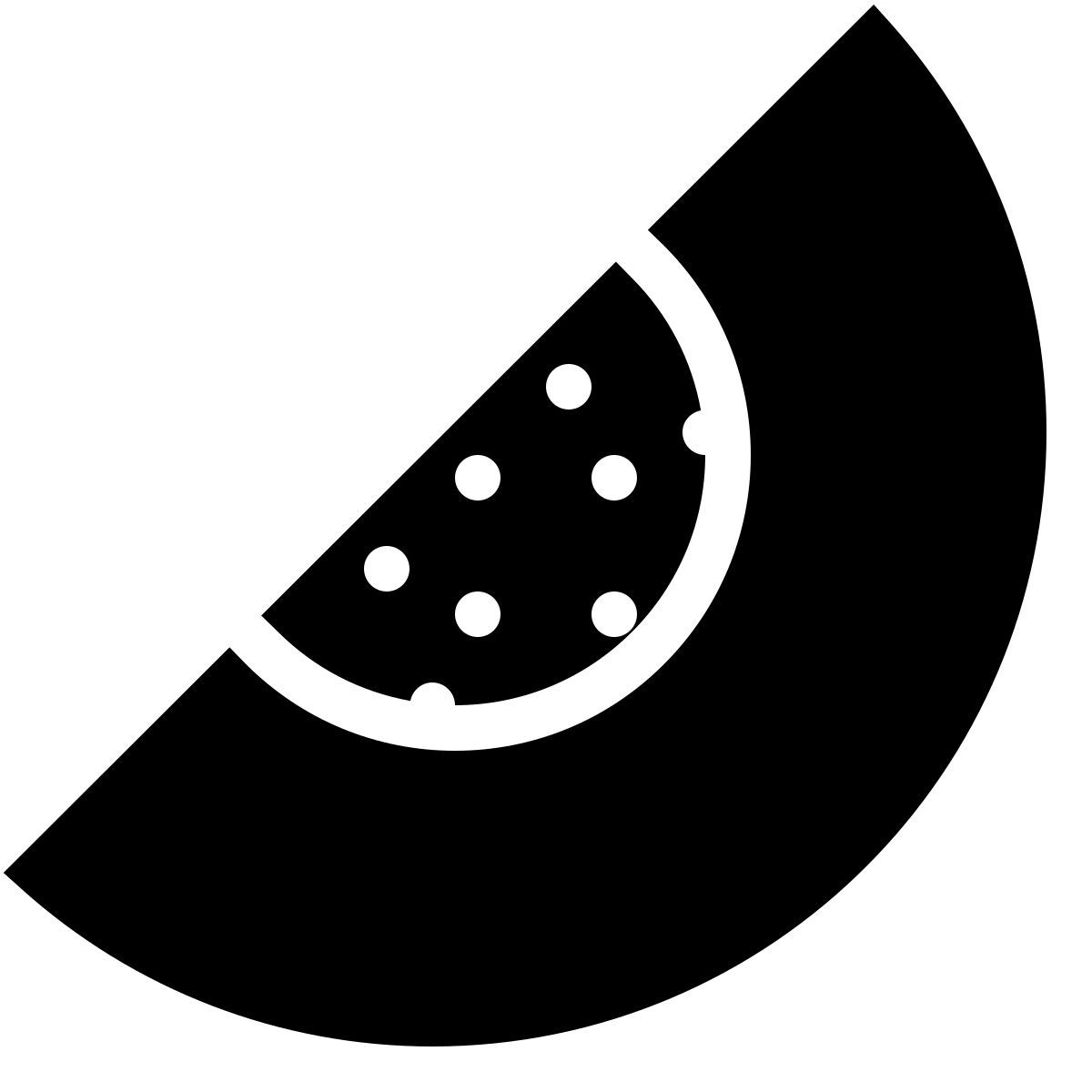 forma thin filled sharp style 瓜 icon