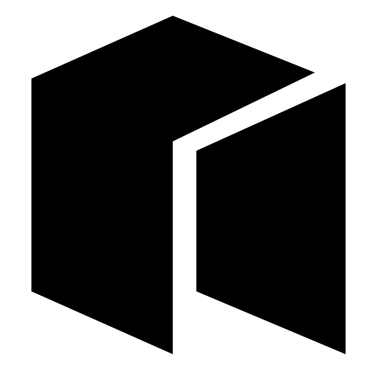 forma thin filled sharp style neo cryptocurrency icon