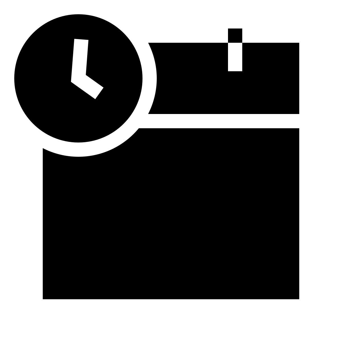 forma thin filled sharp style 截止日期 icon