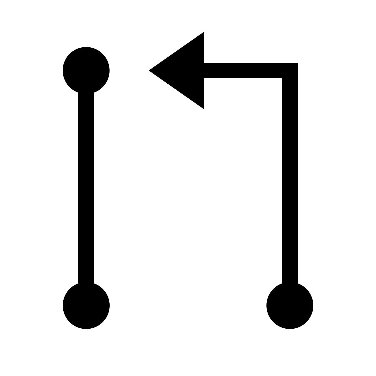 forma thin filled sharp style pull请求 icon