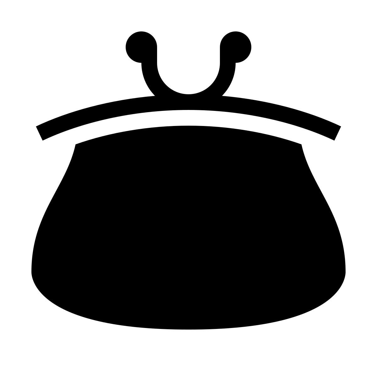 forma thin filled sharp style borsetta icon