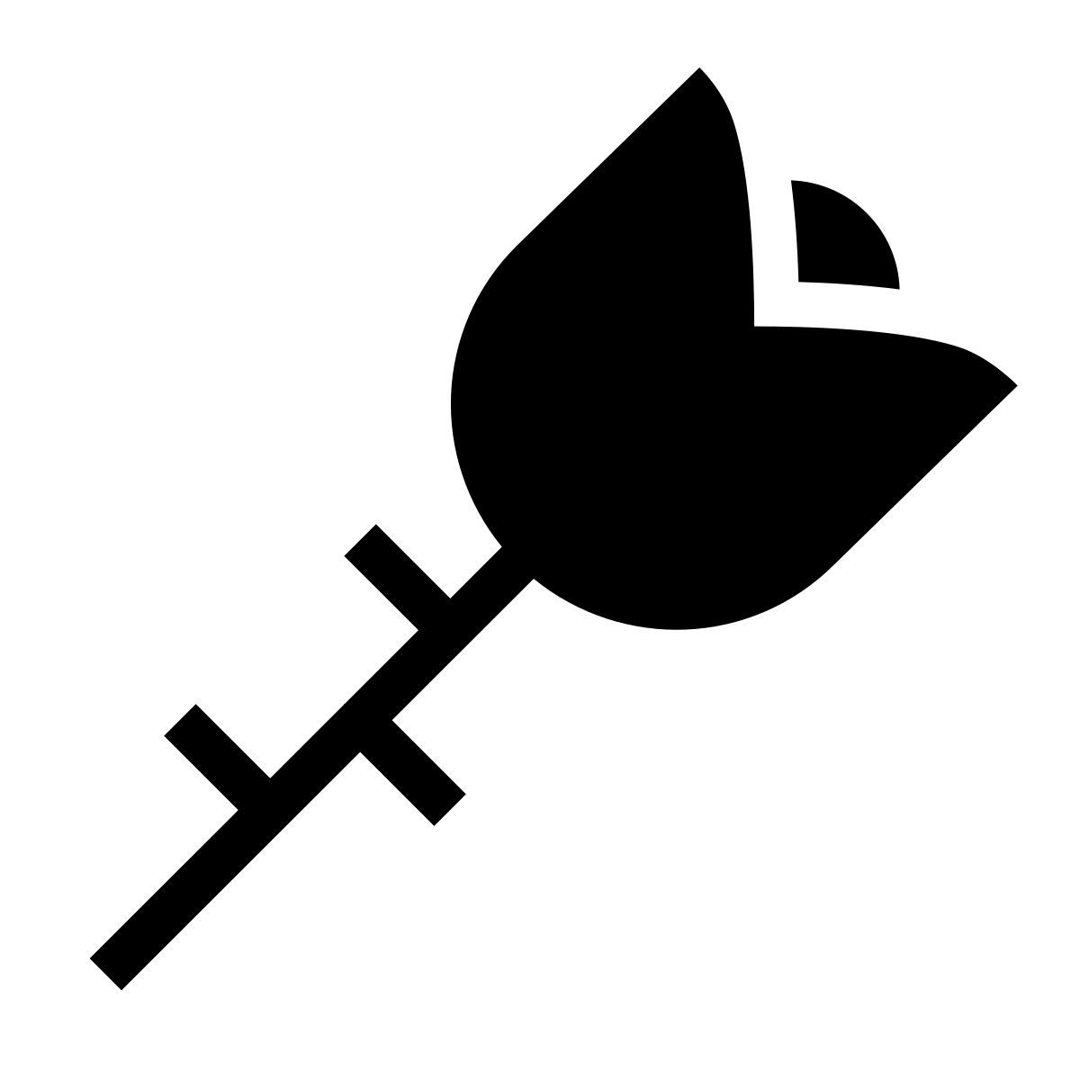 forma thin filled sharp style rosa icon