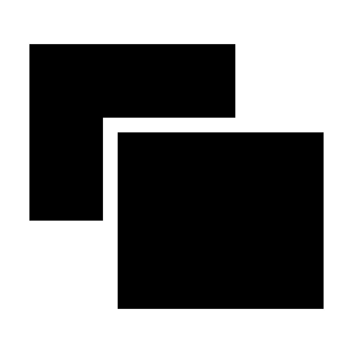 forma thin filled sharp style 화면 공유 icon