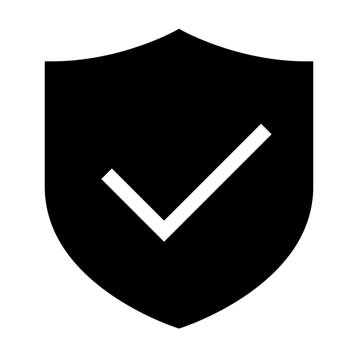 forma thin filled sharp style 经过安全检查 icon