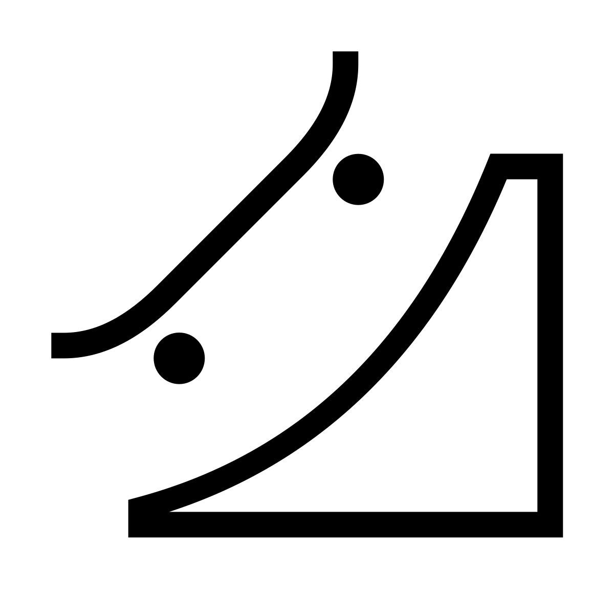 forma thin filled sharp style 홍어 icon