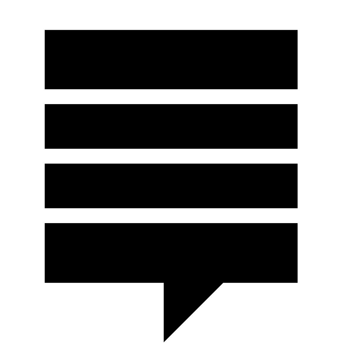 forma thin filled sharp style stack exchange icon