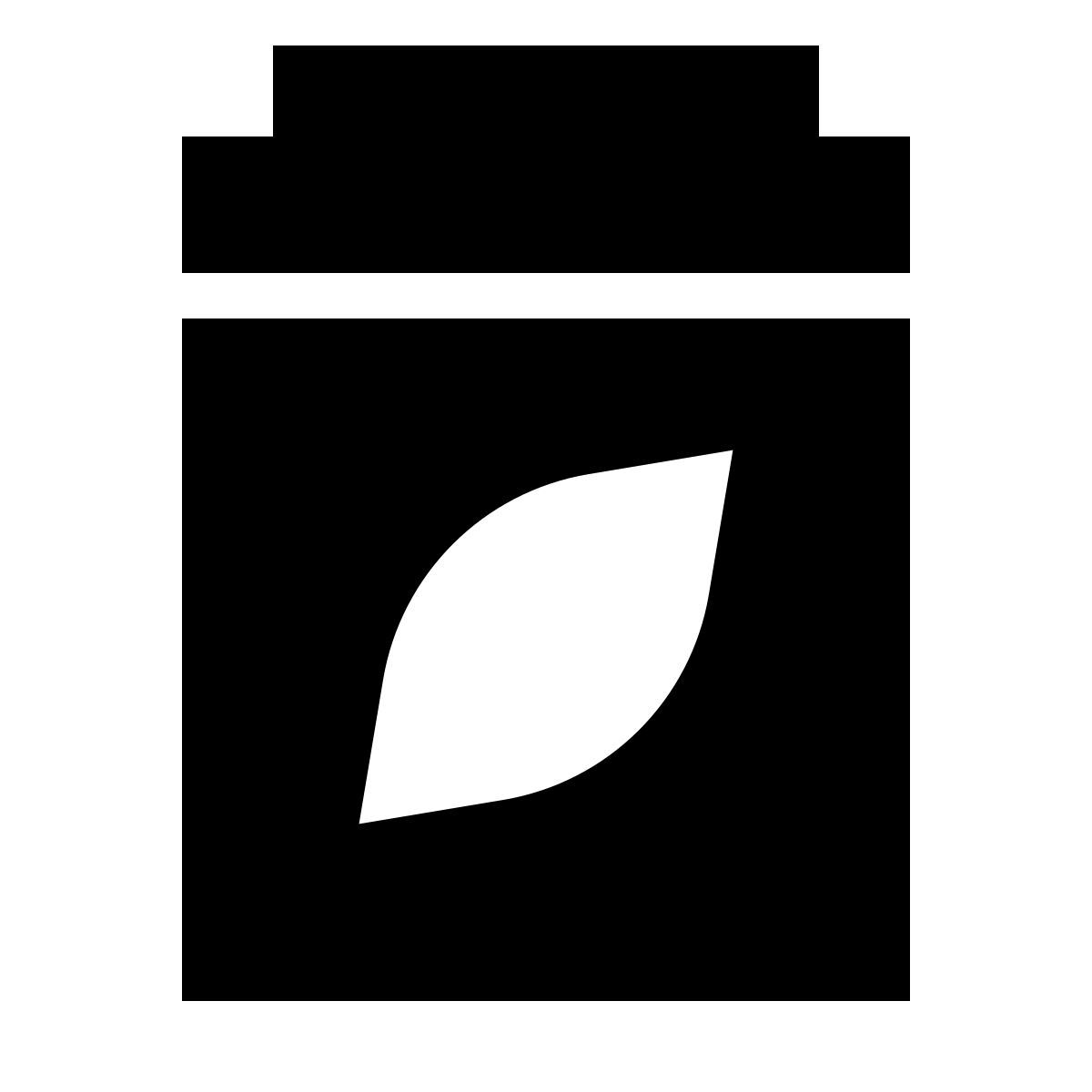 forma thin filled sharp style lata de té icon