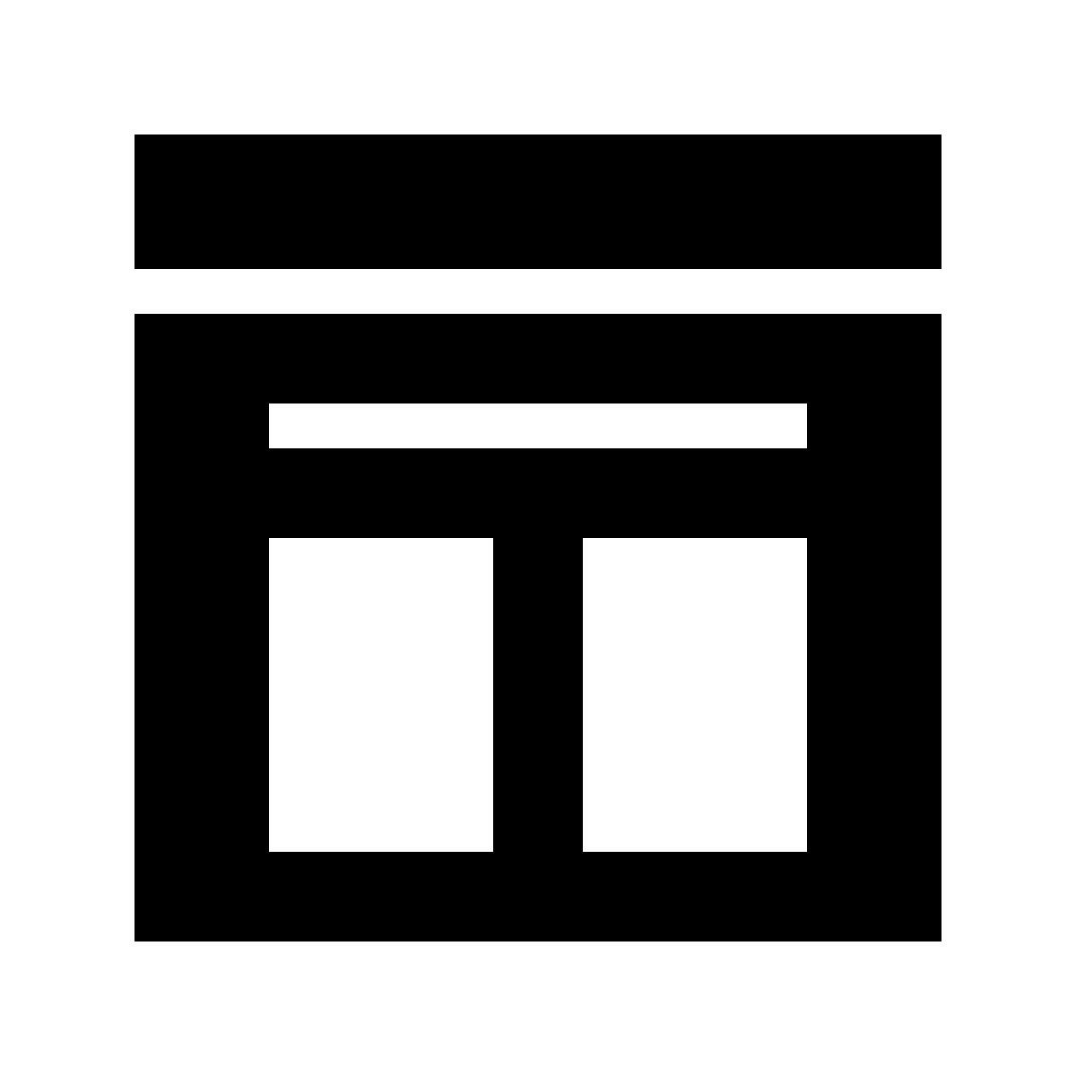 forma thin filled sharp style template icon