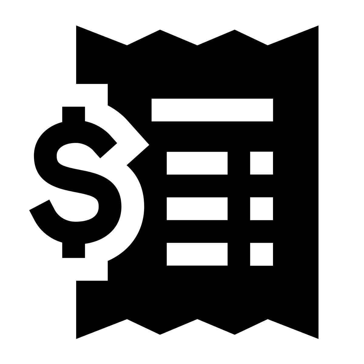 forma thin filled sharp style mancia icon