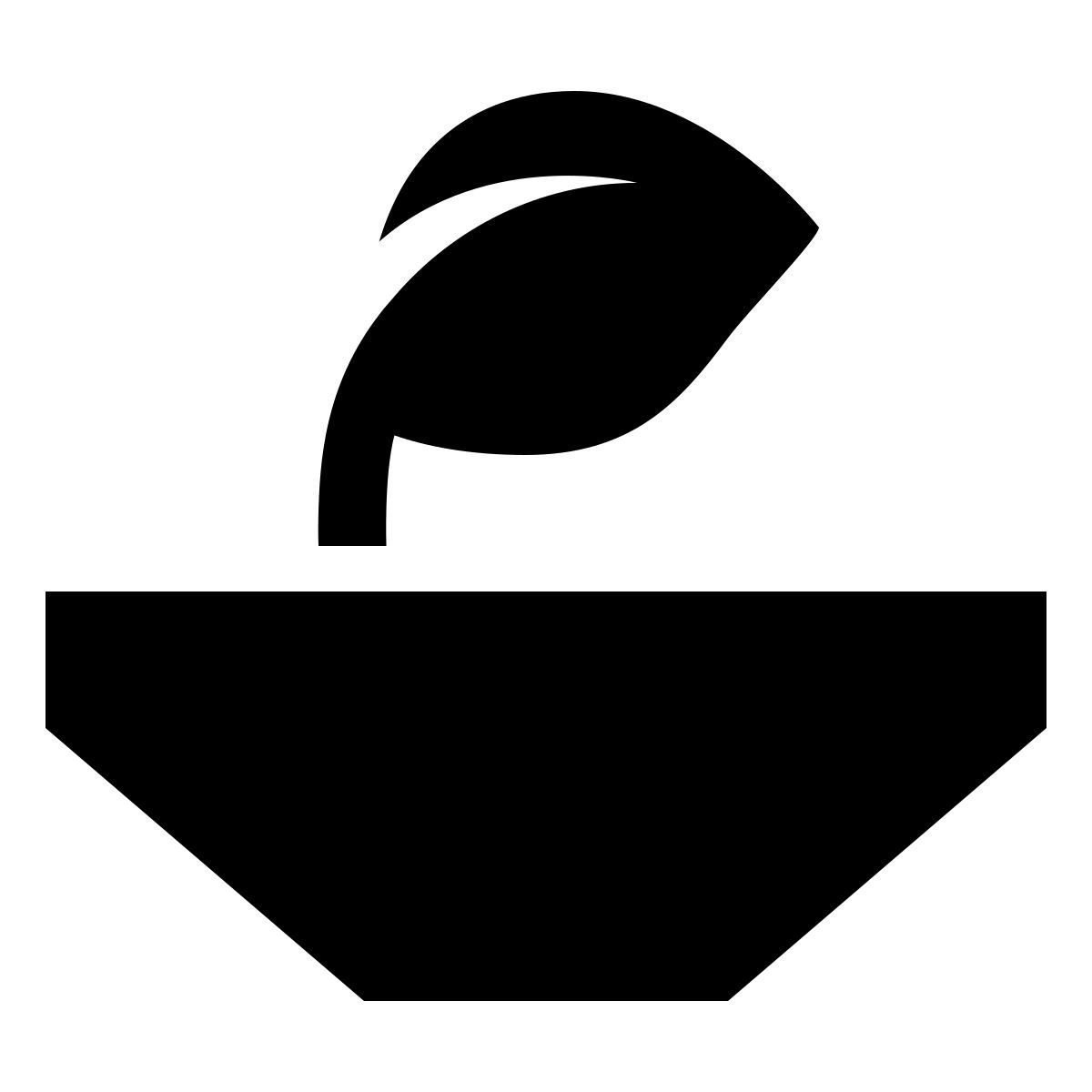 forma thin filled sharp style 素食食品 icon