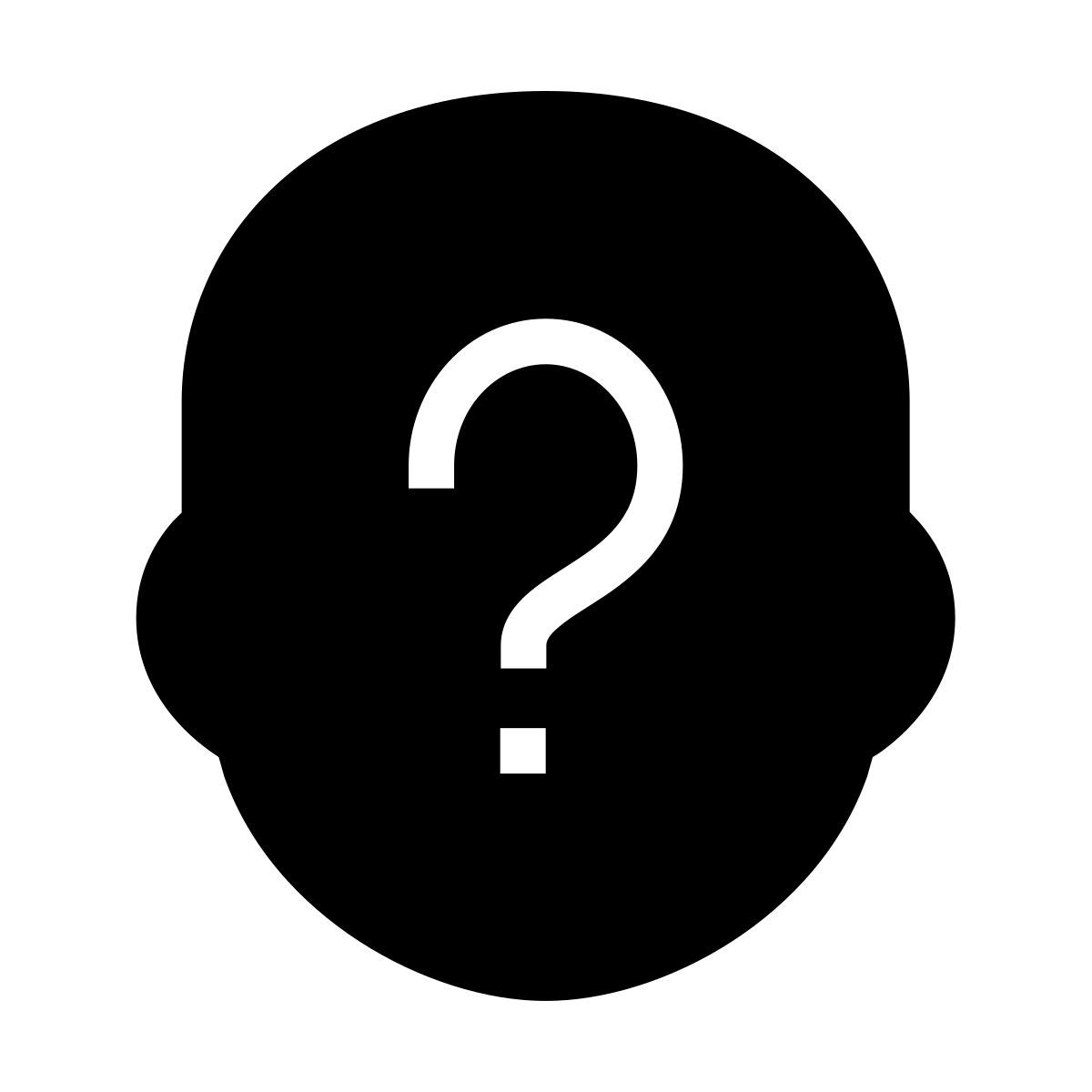 forma thin filled sharp style quem icon