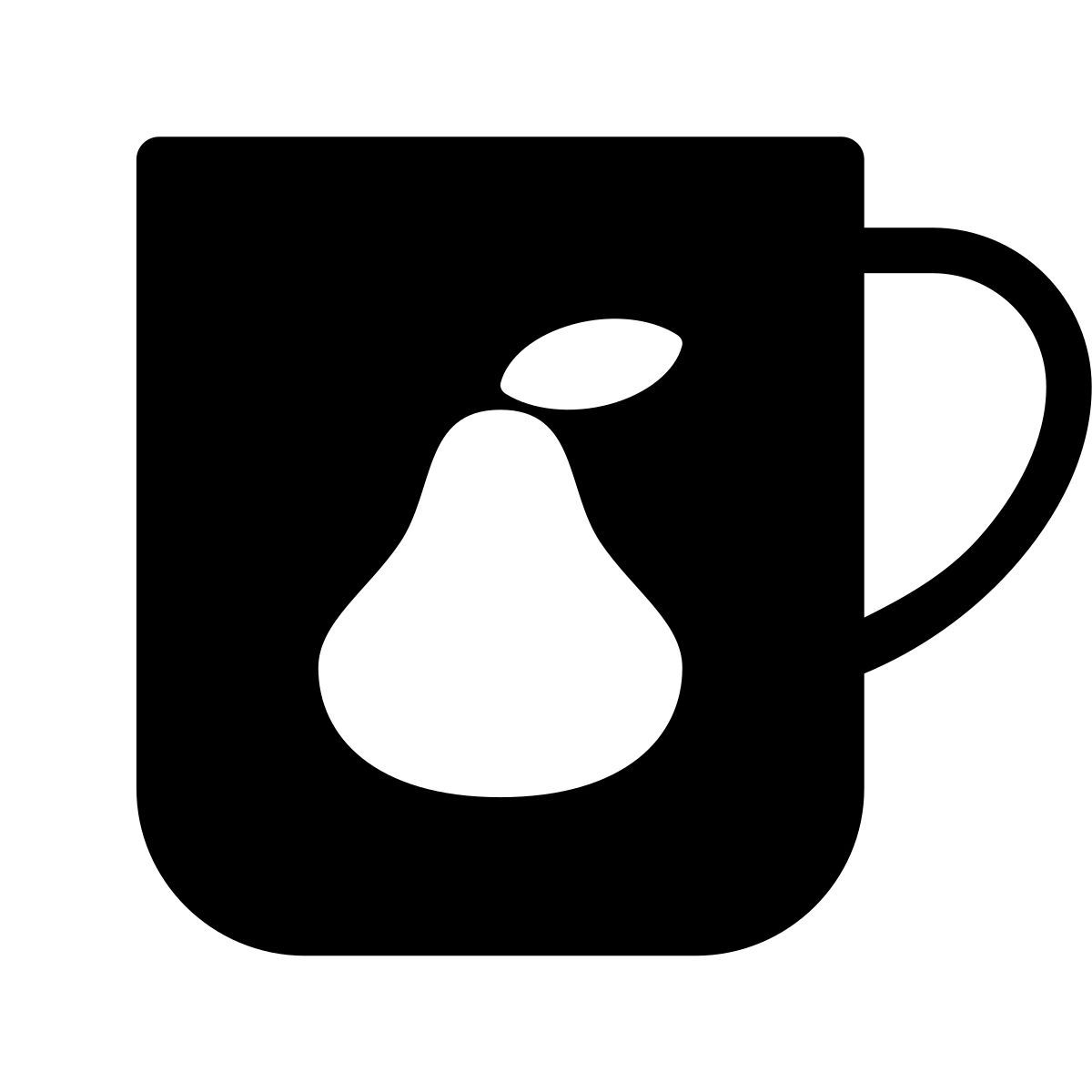 forma thin filled style branding icon