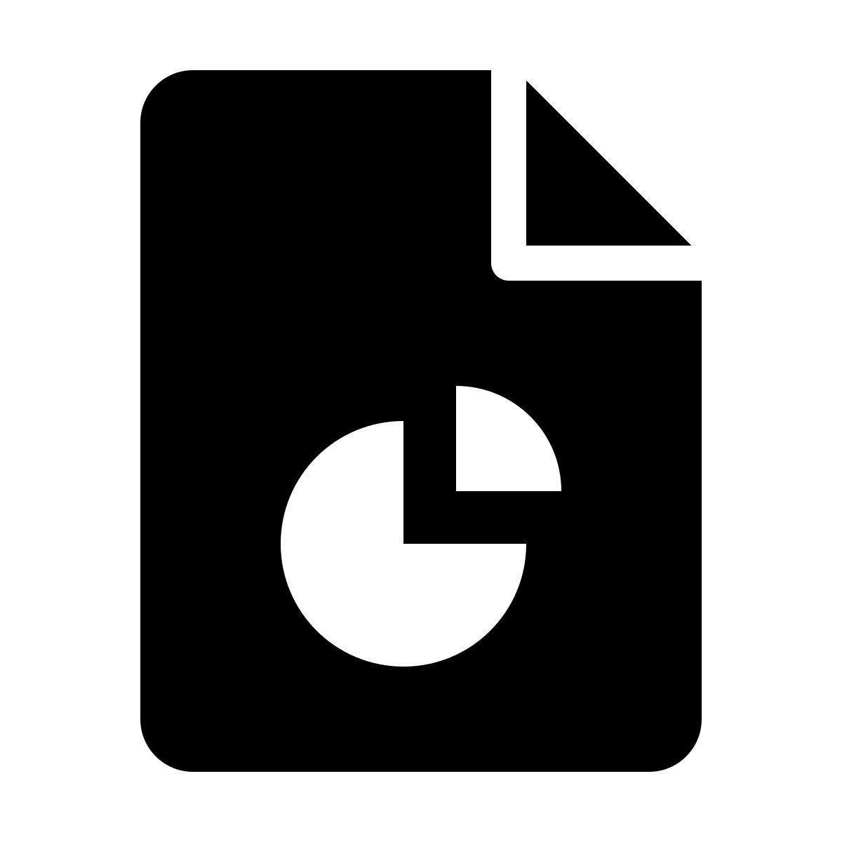 forma thin filled style business report icon