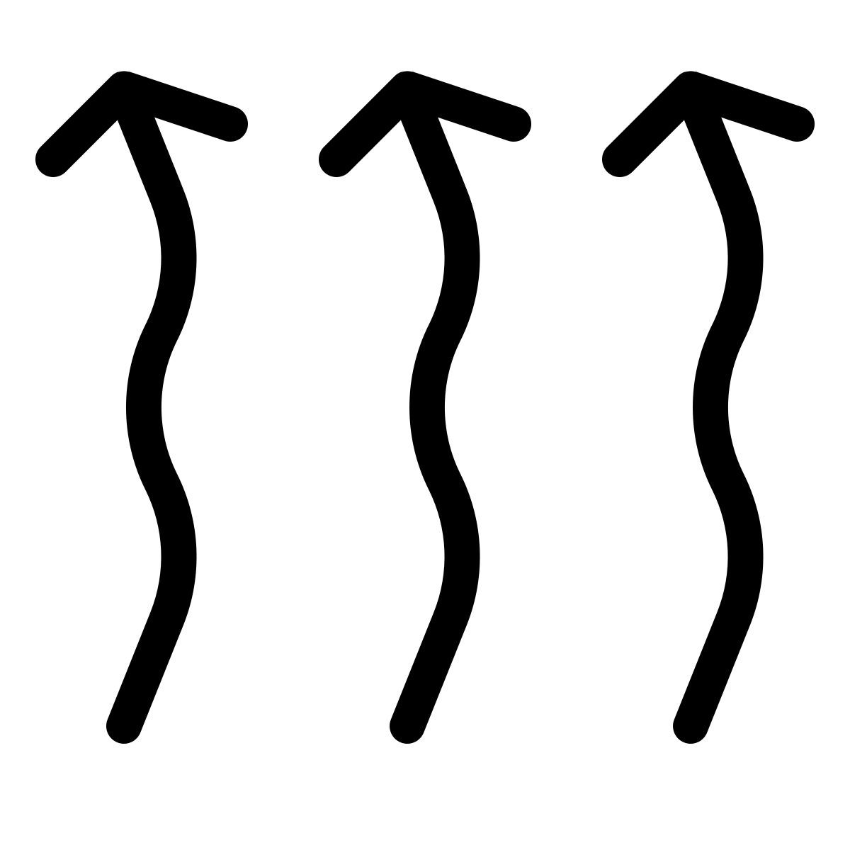 forma thin filled style calefacción central icon