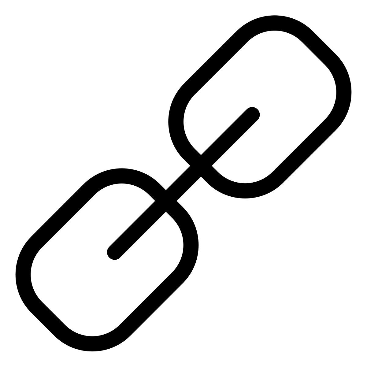 forma thin filled style catena icon