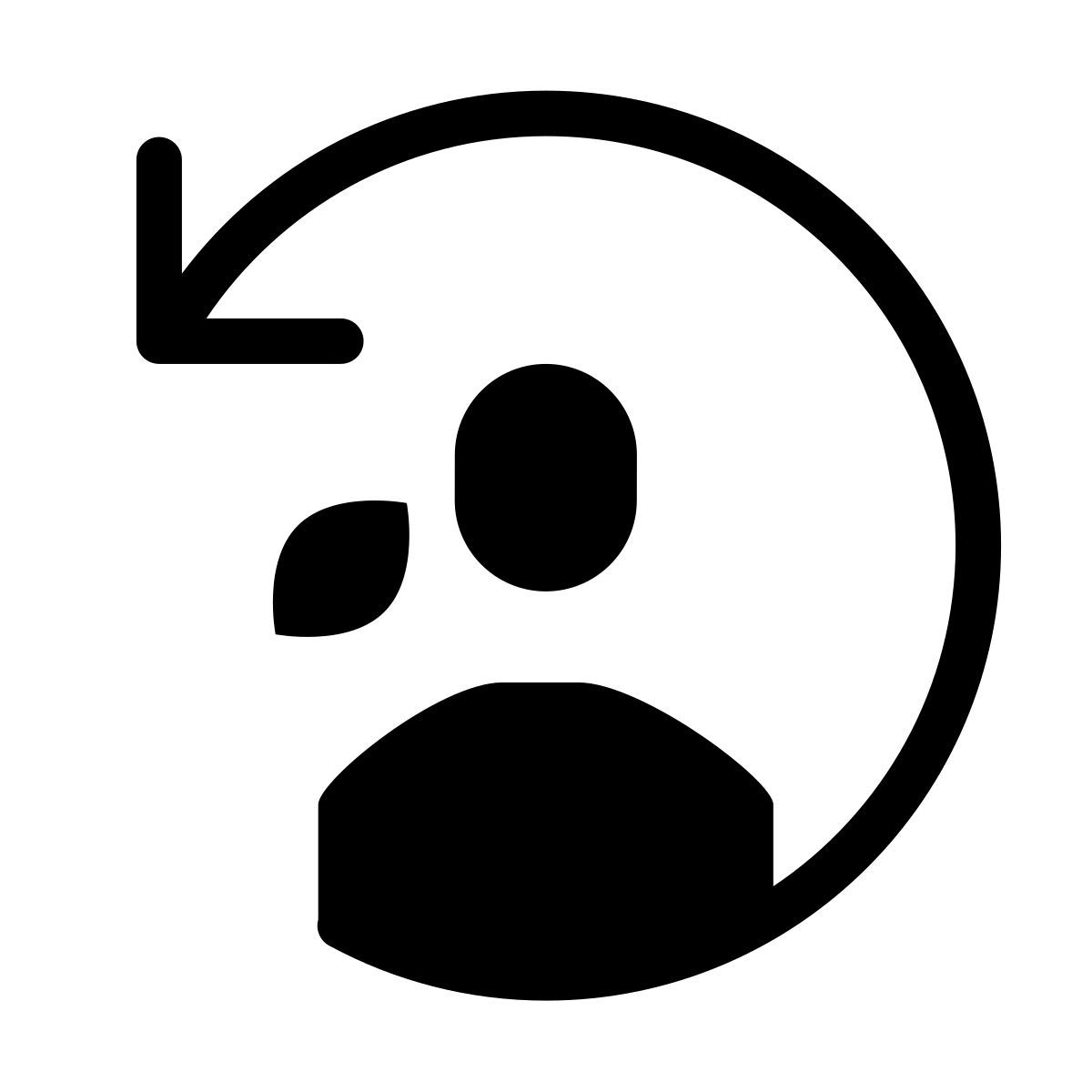 forma thin filled style cambio de sexo femenino del usuario icon