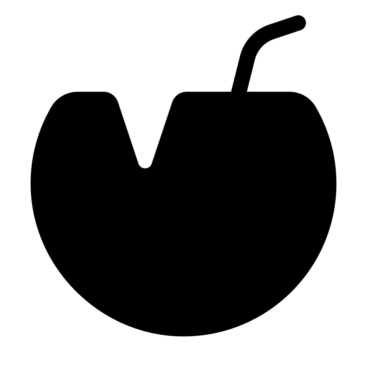 forma thin filled style 椰子鸡尾酒 icon