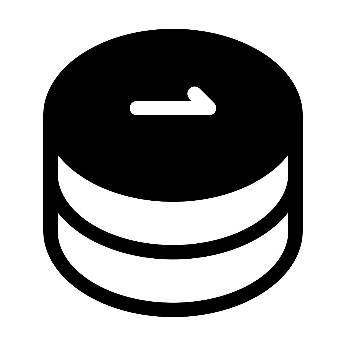 forma thin filled style coins icon