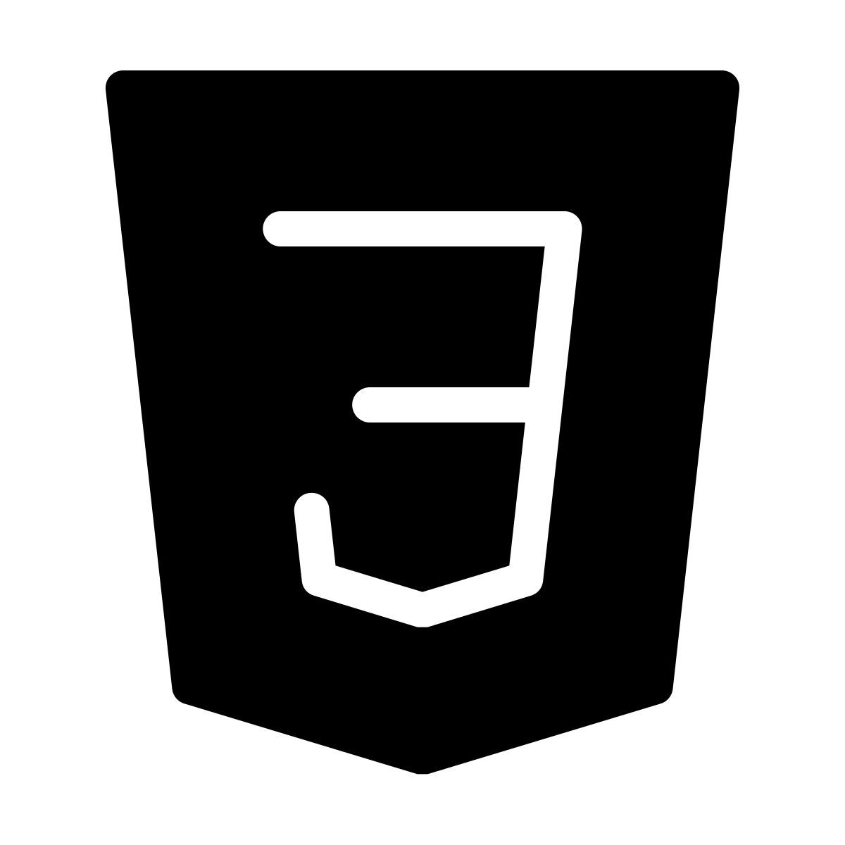 forma thin filled style css icon