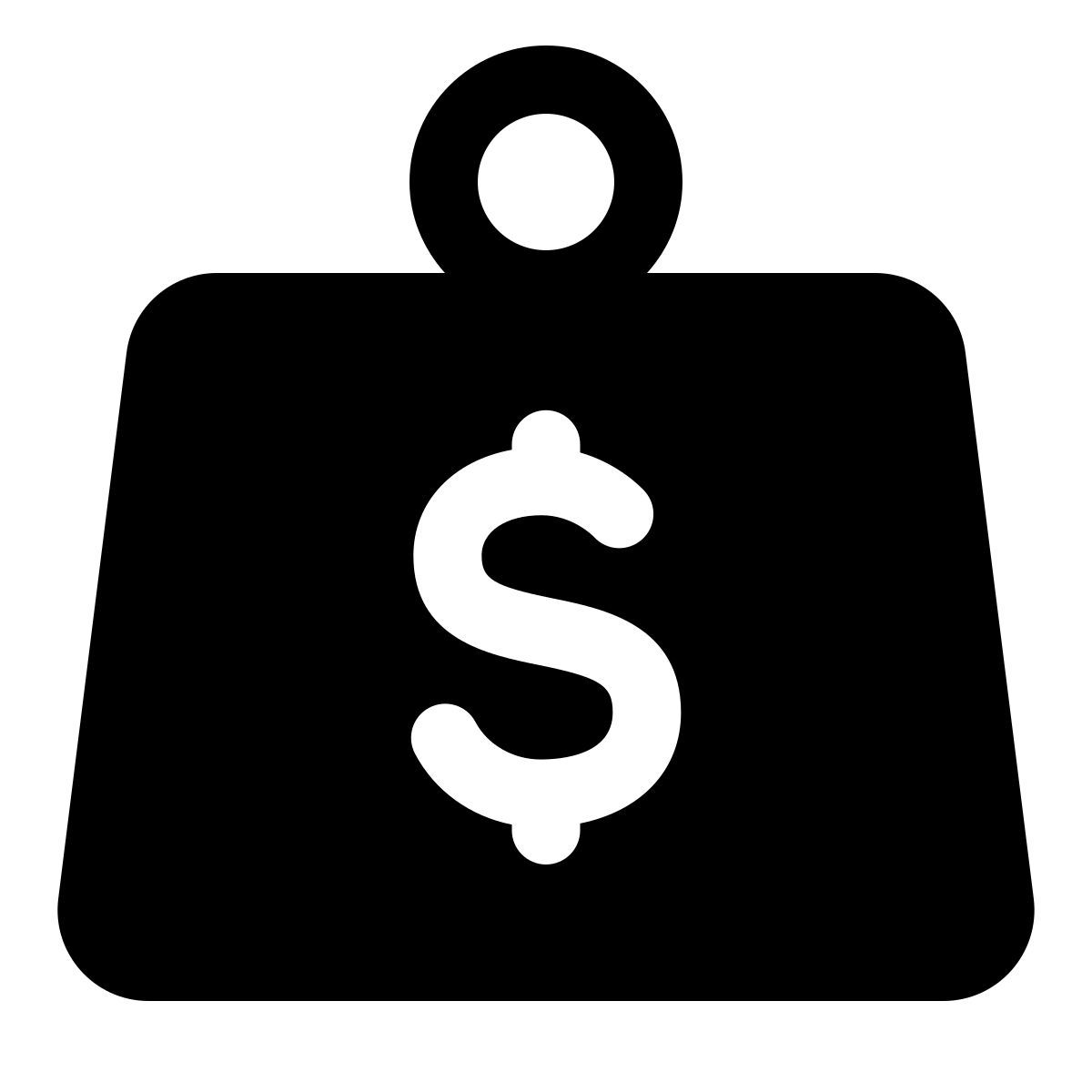 forma thin filled style debt icon