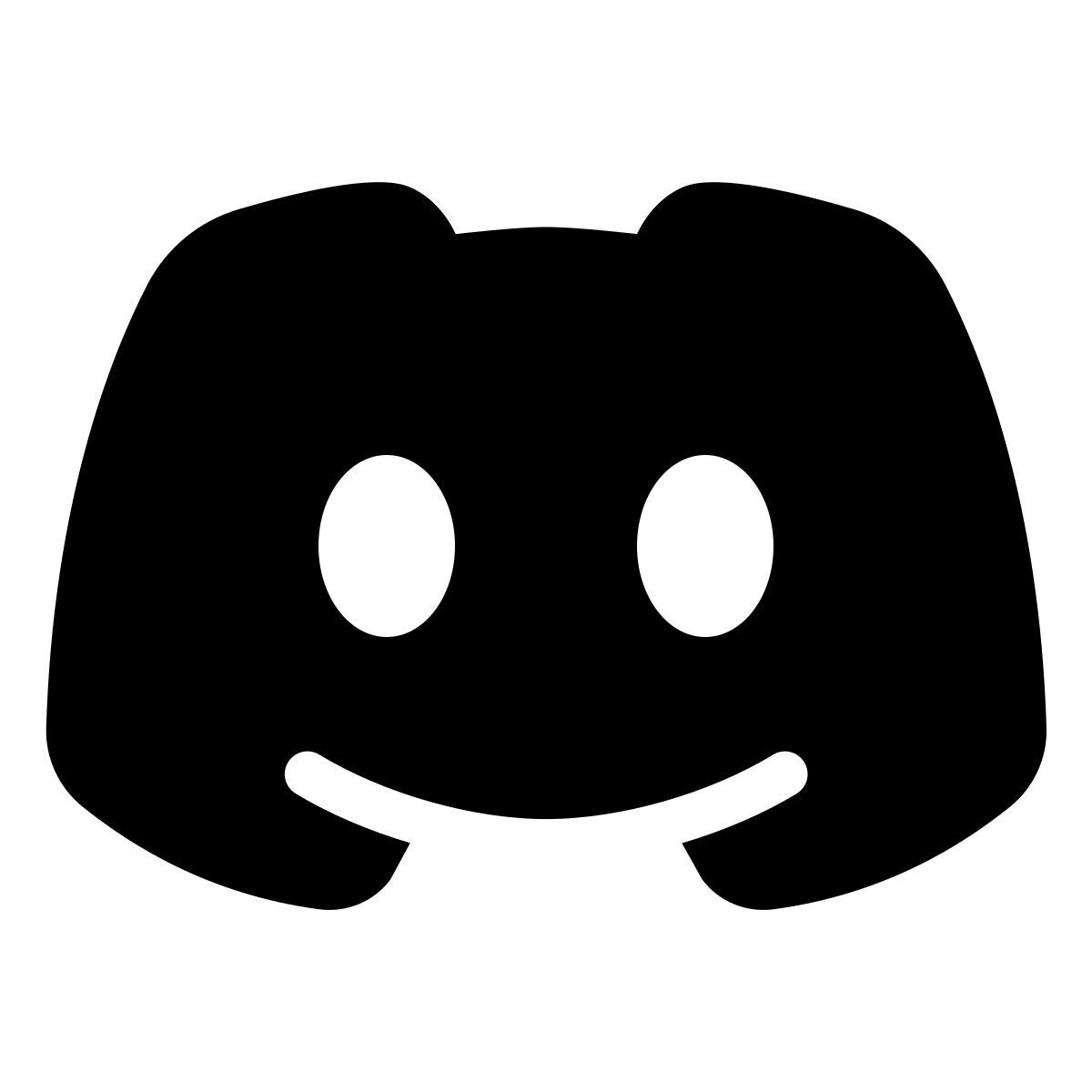 forma thin filled style discord icon