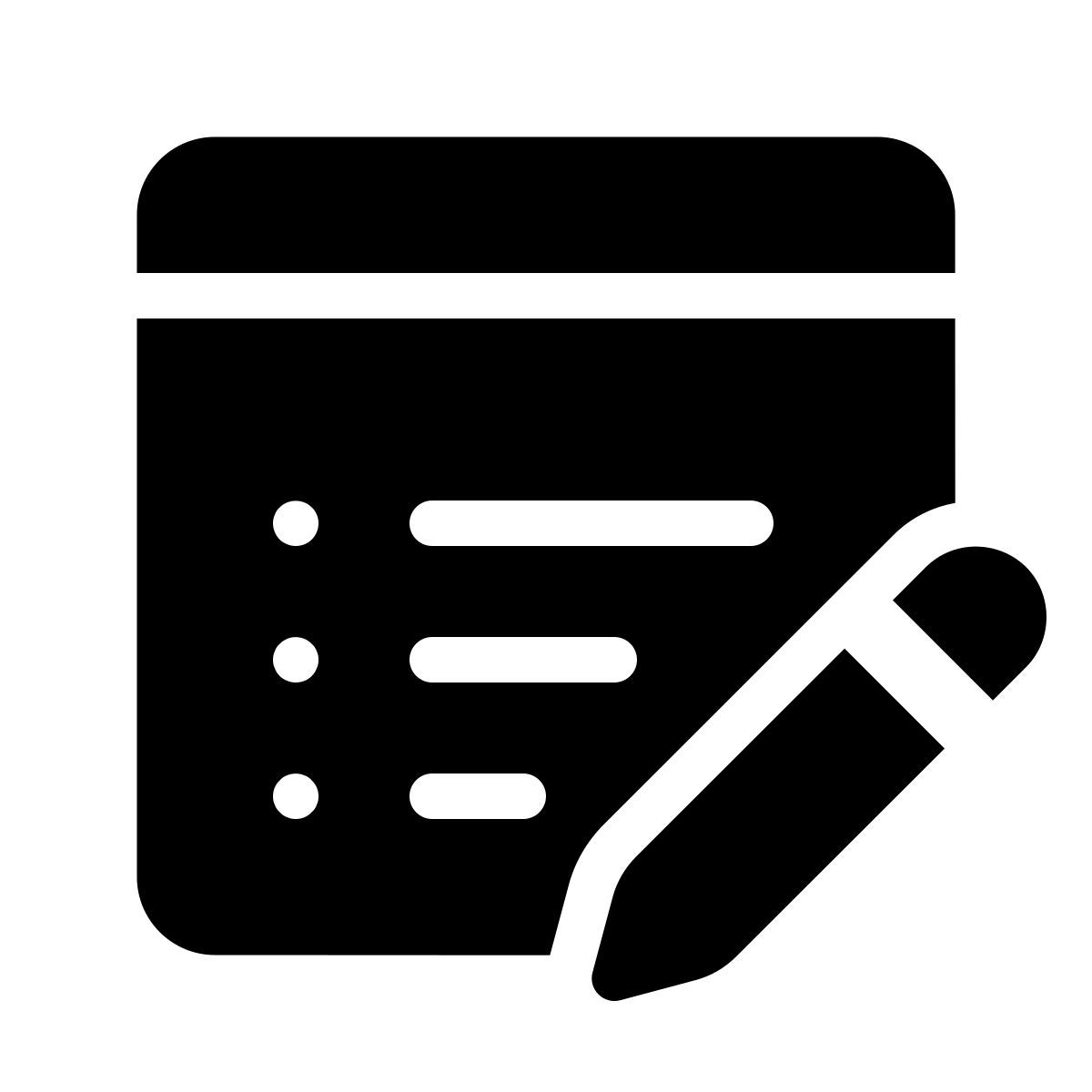 forma thin filled style edit property icon