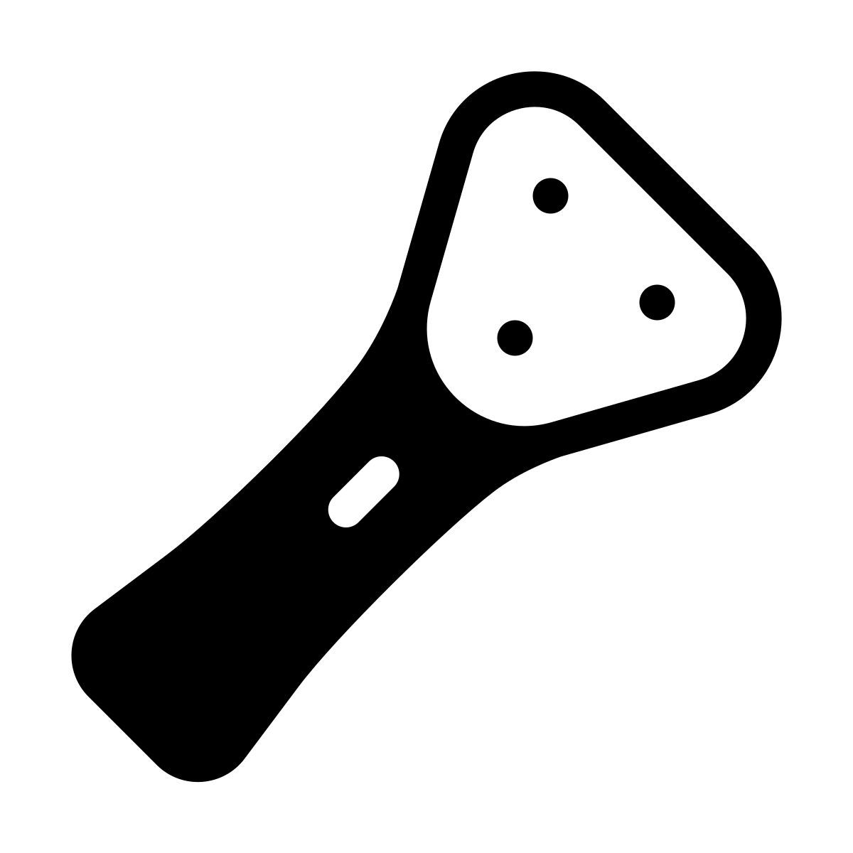 forma thin filled style 전기 면도기 icon