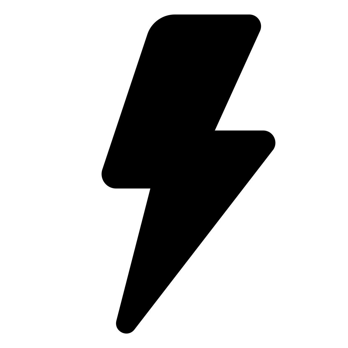 forma thin filled style poder icon