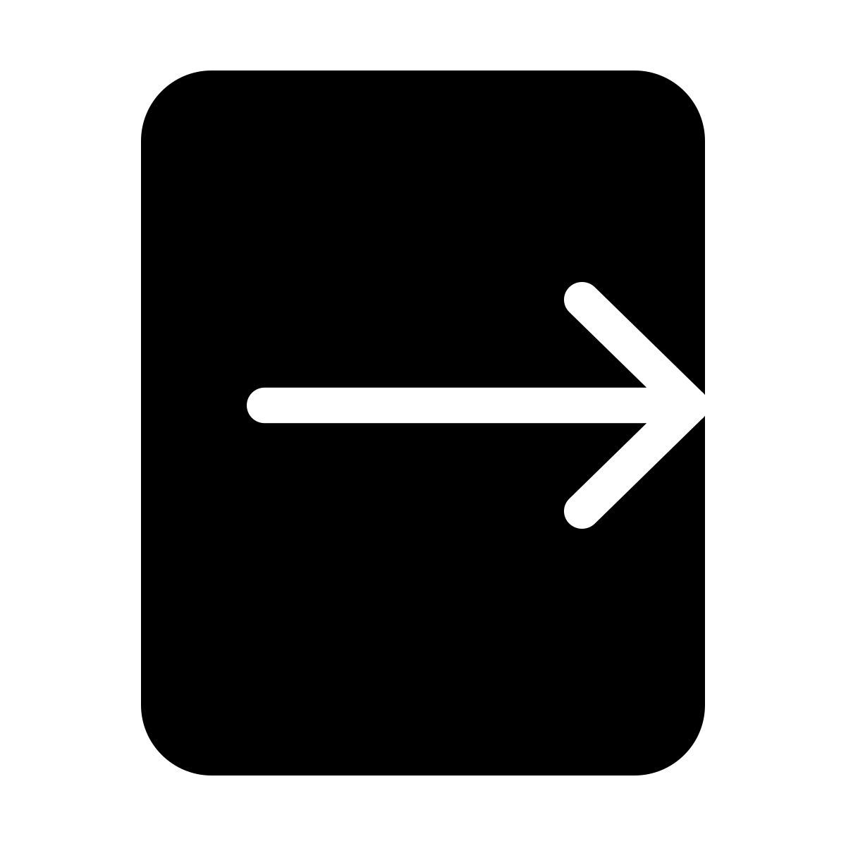 forma thin filled style salida icon