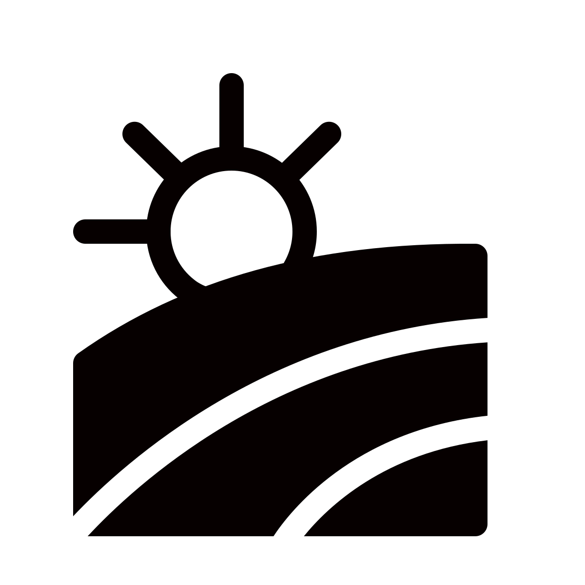 forma thin filled style field icon