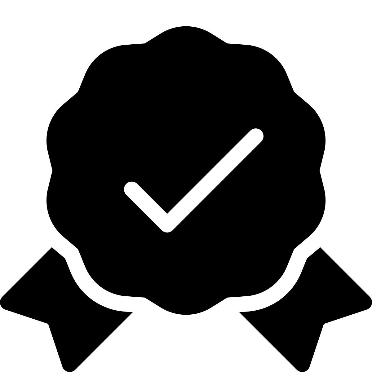 forma thin filled style 보증 icon