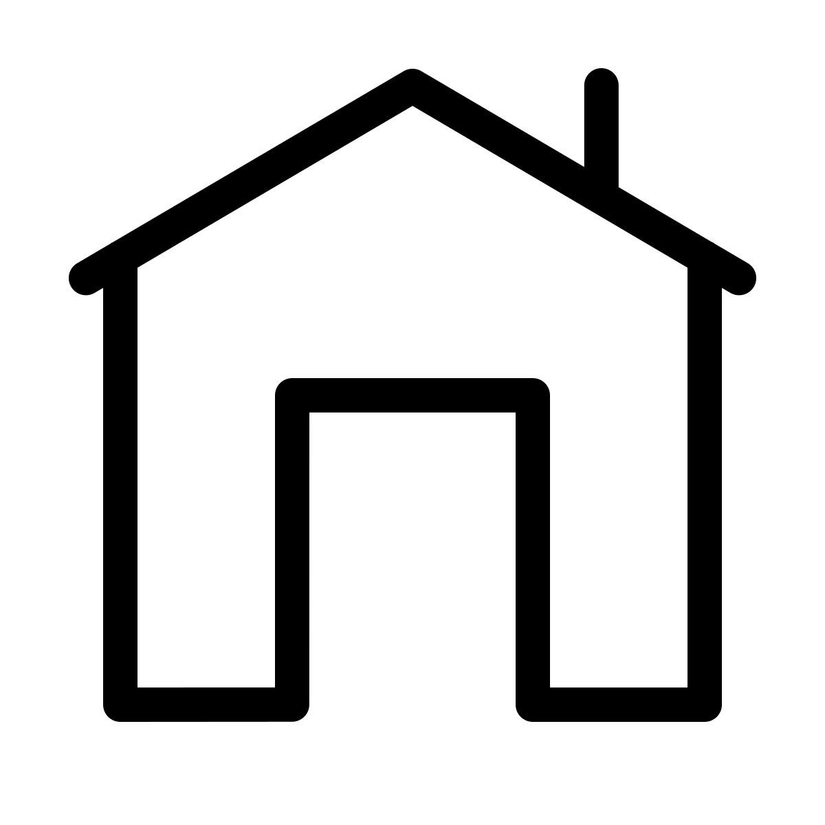 forma thin filled style page d’accueil icon