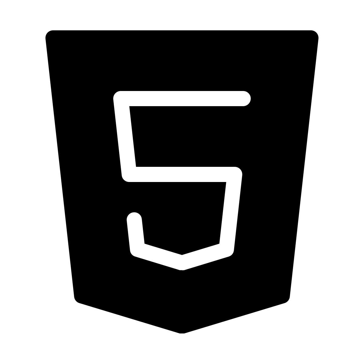 forma thin filled style html 5 icon
