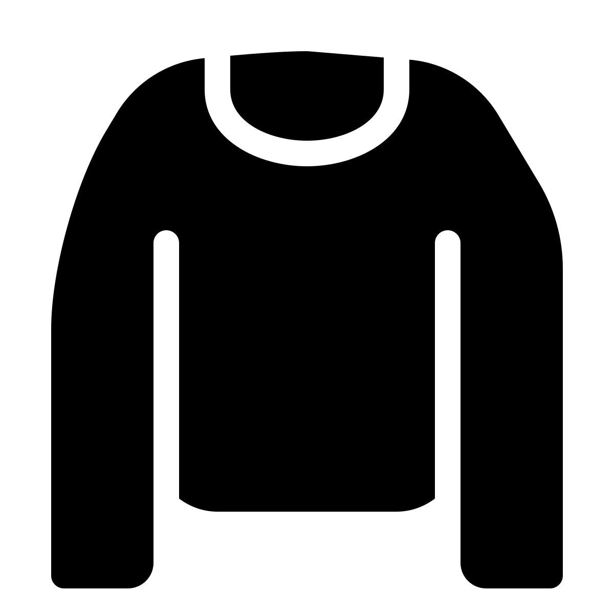 forma thin filled style jumper icon