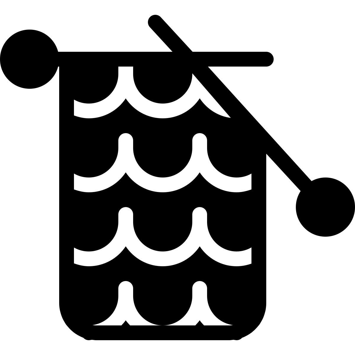 forma thin filled style 针织 icon