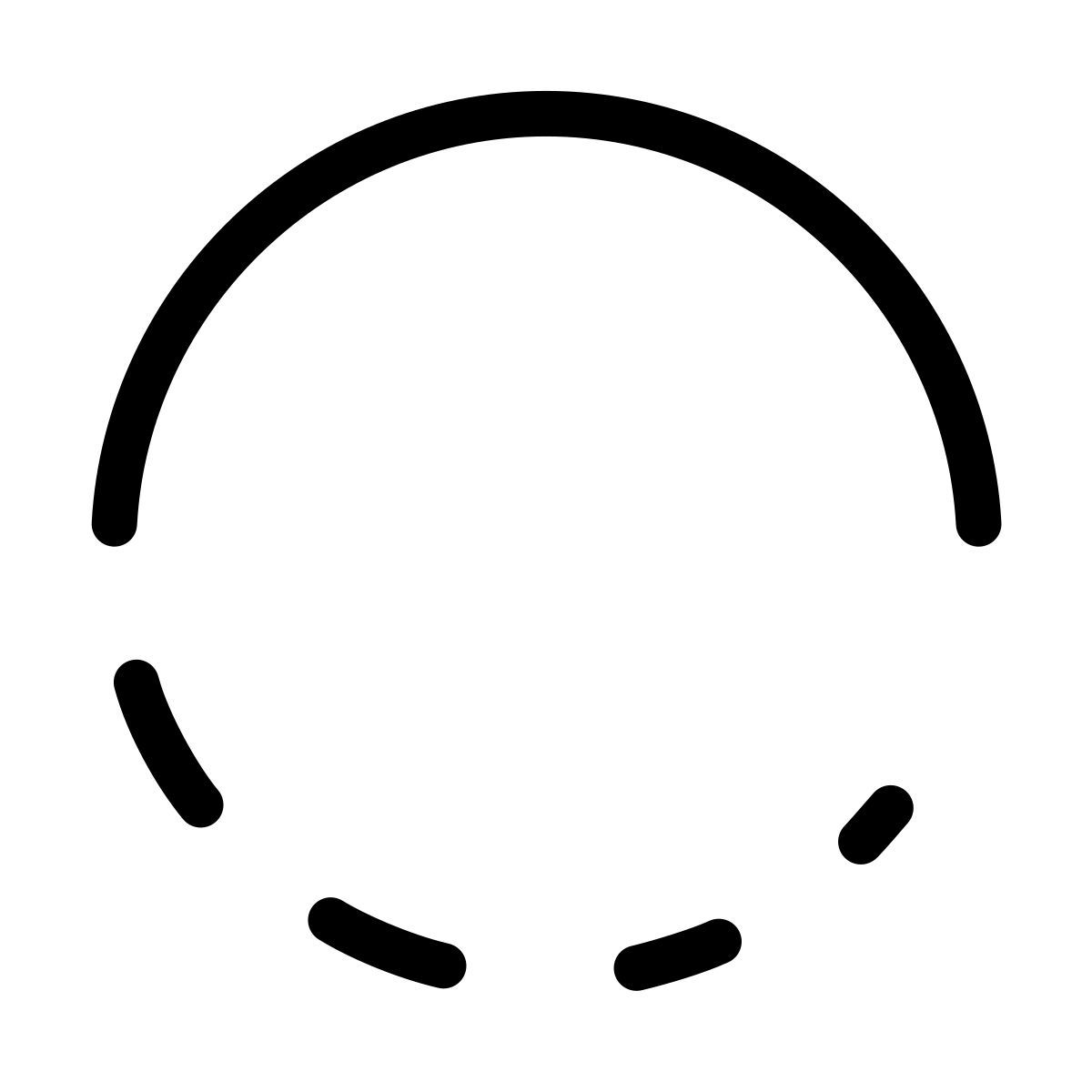 forma thin filled style loading icon