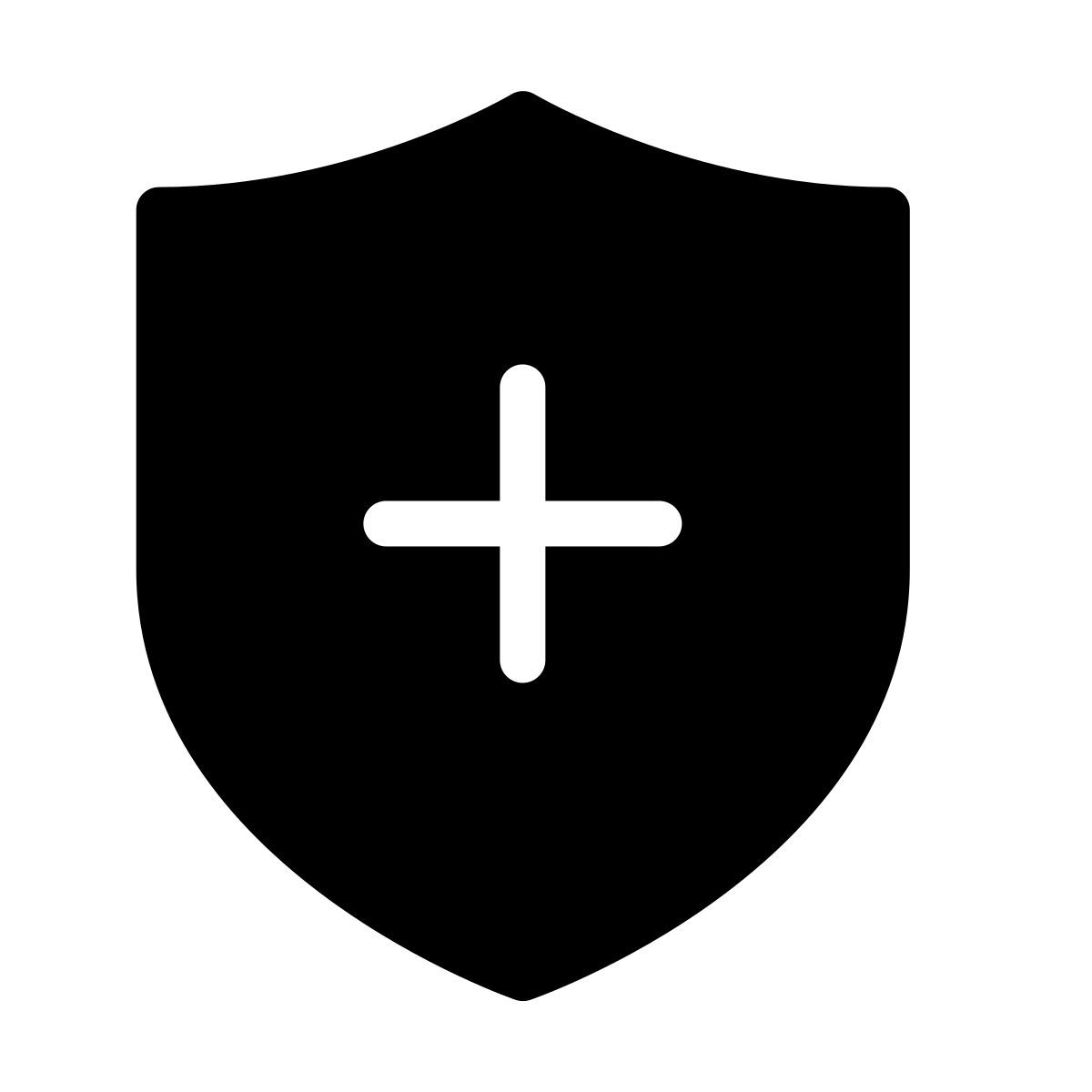 forma thin filled style 의료 보험 icon