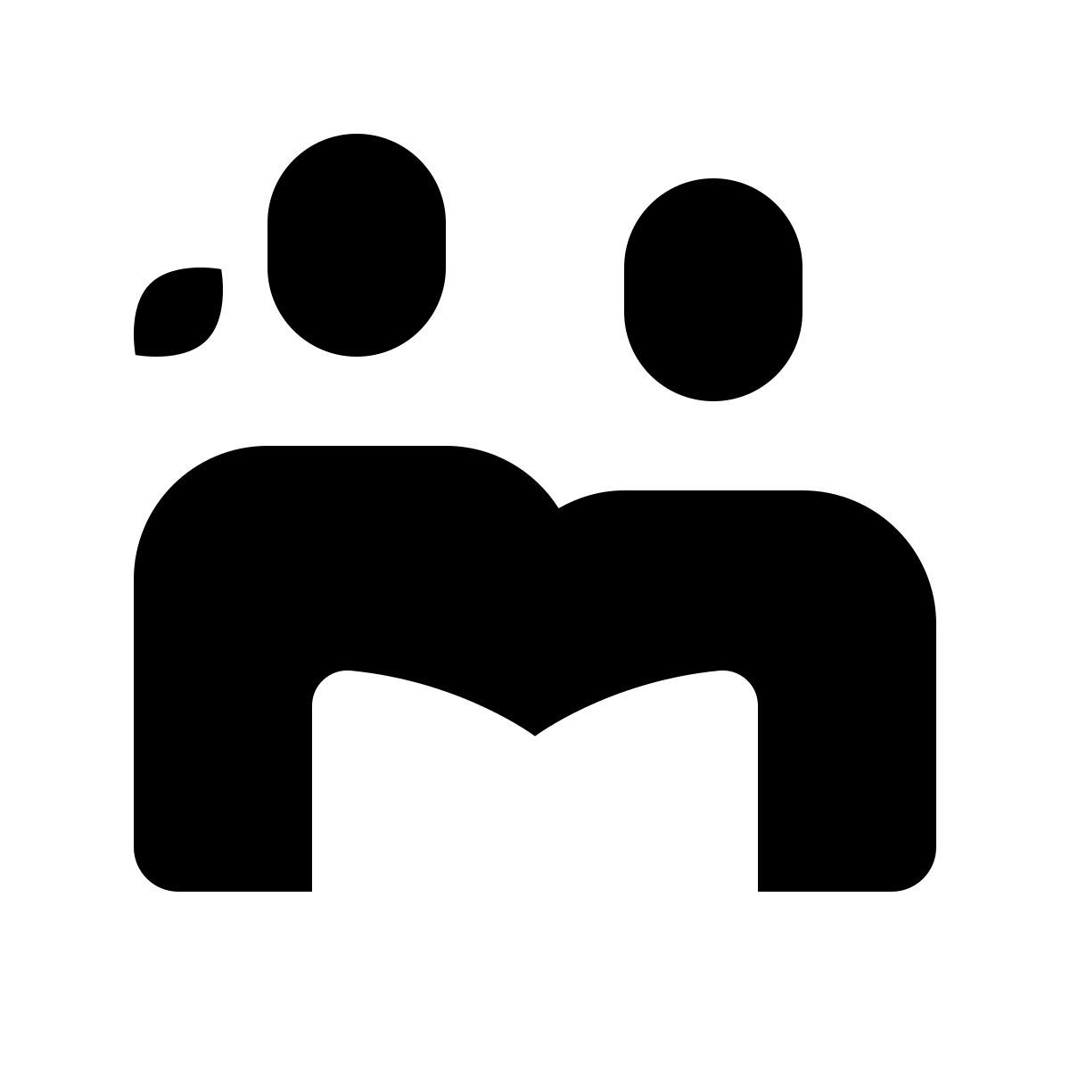 forma thin filled style lezioni io e mammina icon