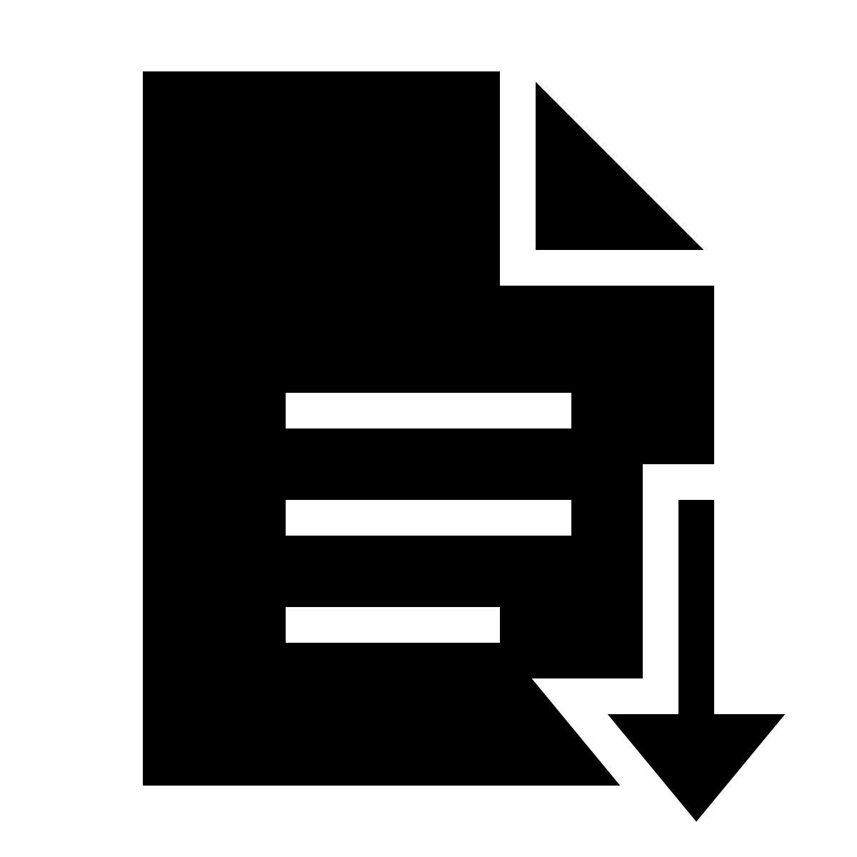 forma thin filled style open document icon