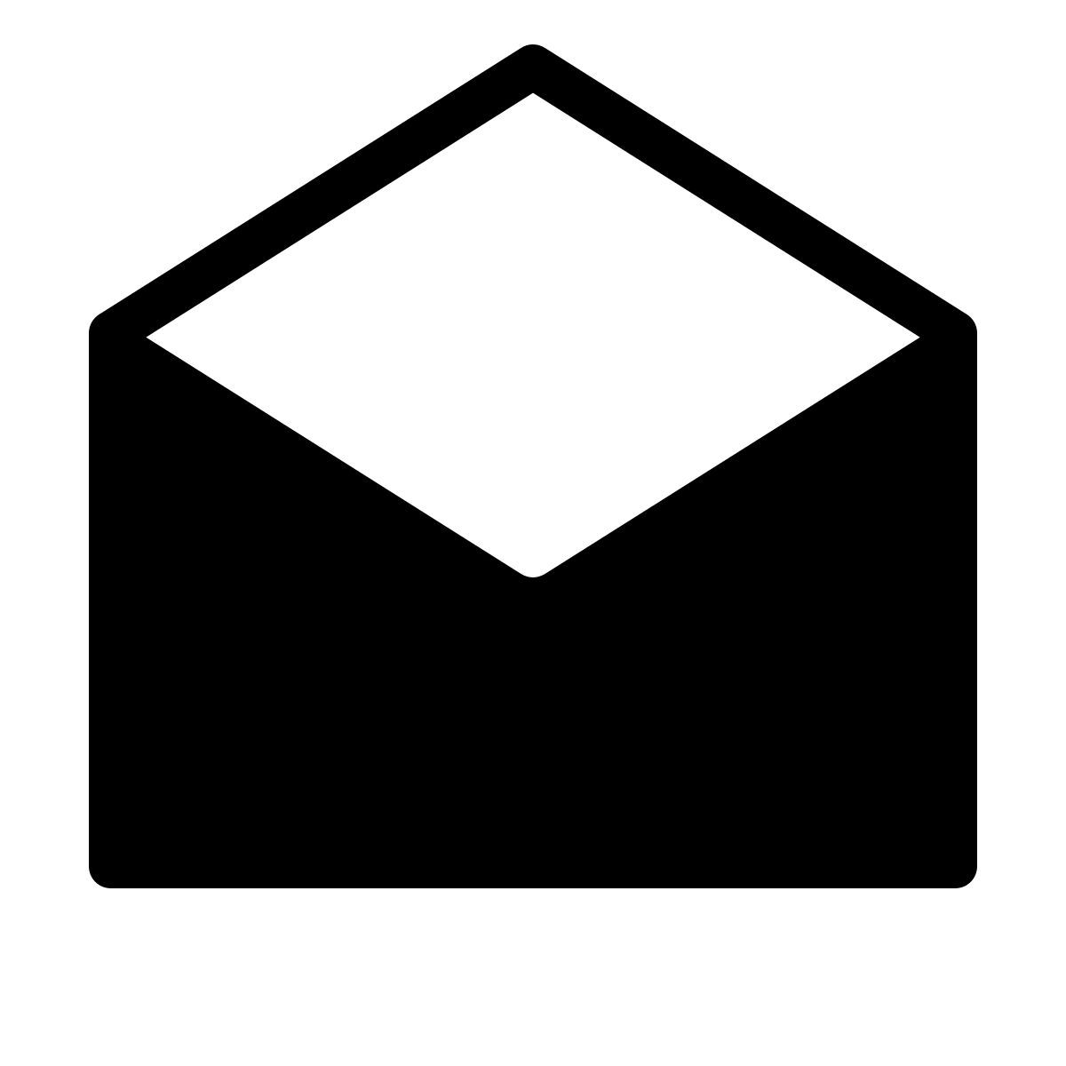 forma thin filled style nachricht lesen icon