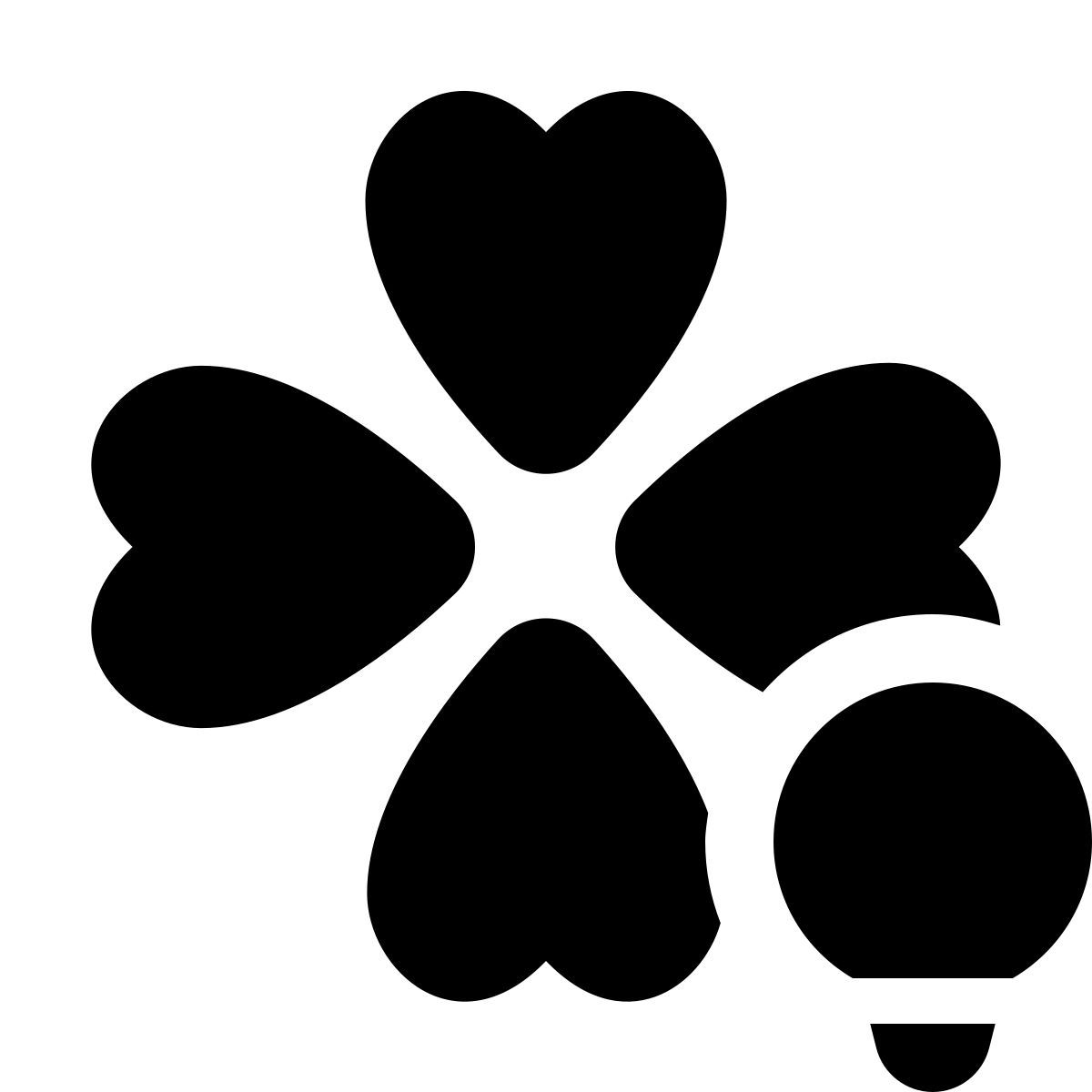 forma thin filled style opportunité ouverte icon